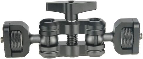 NICEYRIG ذراع مفصلية بذراع سحرية مقاس 5.5 بوصة مع رؤوس كروية مزدوجة، حامل شاشة توقف مجاني 1/4 خيط - 297 in Kuwait