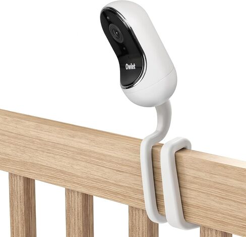 حامل ملتوي قابل للتعديل لكاميرا Wyz Battery Cam Pro وWyz الشمسية، للاستخدام الداخلي والخارجي بدون مثقاب (أبيض، عبوة واحدة) in Kuwait