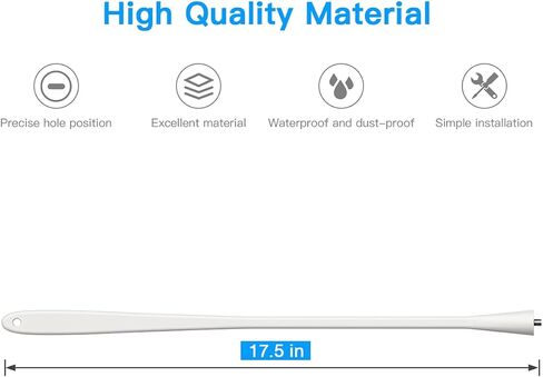 حامل ملتوي قابل للتعديل لكاميرا Wyz Battery Cam Pro وWyz الشمسية، للاستخدام الداخلي والخارجي بدون مثقاب (أبيض، عبوة واحدة) in Kuwait