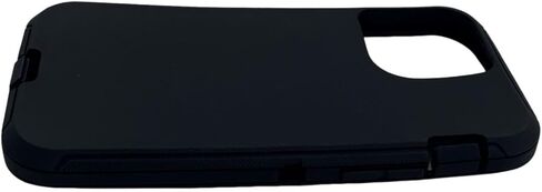 غلاف خارجي مطاطي بديل متوافق مع حافظة iPhone 12 Pro Max Otterbox Defender Series (أسود) in Kuwait