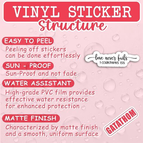 (3PCS) Let Your Light Shine Matthew 5:16 Sticker, Faith Christian Religious Stickers Decals for Books, Laptops, Tumblers, Scrapbooks, Water Bottles, Bible Verse Waterproof Vinyl Decal 3" x 2.4 " in Kuwait