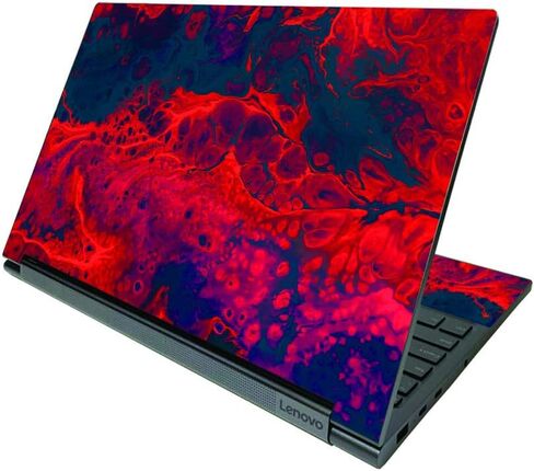 غلاف MightySkins متوافق مع Lenovo Yoga C940 15" (2020) - تدفق ناري | غطاء ملتف من الفينيل واقٍ ومتين وفريد ​​من نوعه | سهل التطبيق والإزالة وتغيير الأنماط | صنع في الولايات المتحدة الأمريكية in Saudi Arabia