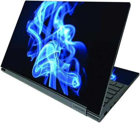 غلاف MightySkins متوافق مع Lenovo Yoga C940 15" (2020) - لهب أخضر | غطاء ملتف من الفينيل واقٍ ومتين وفريد ​​من نوعه | سهل التطبيق والإزالة وتغيير الأنماط | صنع في الولايات المتحدة الأمريكية in Saudi Arabia