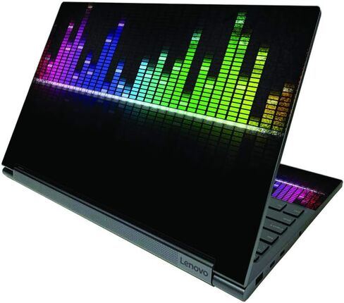غلاف MightySkins متوافق مع Lenovo Yoga C940 15" (2020) - لهب أخضر | غطاء ملتف من الفينيل واقٍ ومتين وفريد ​​من نوعه | سهل التطبيق والإزالة وتغيير الأنماط | صنع في الولايات المتحدة الأمريكية in Saudi Arabia