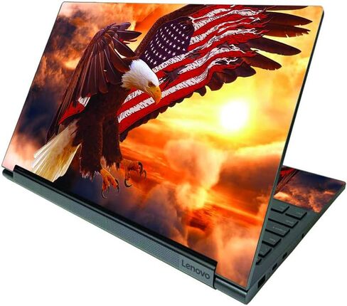 جلد MightySkins متوافق مع Lenovo Yoga C940 15" (2020) - خط أحمر رفيع | غطاء ملتف من الفينيل واقٍ ومتين وفريد ​​من نوعه | سهل التطبيق والإزالة وتغيير الأنماط | صنع في الولايات المتحدة الأمريكية in Saudi Arabia
