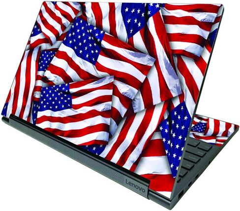 جلد MightySkins متوافق مع Lenovo Yoga C940 15" (2020) - خط أحمر رفيع | غطاء ملتف من الفينيل واقٍ ومتين وفريد ​​من نوعه | سهل التطبيق والإزالة وتغيير الأنماط | صنع في الولايات المتحدة الأمريكية in Saudi Arabia