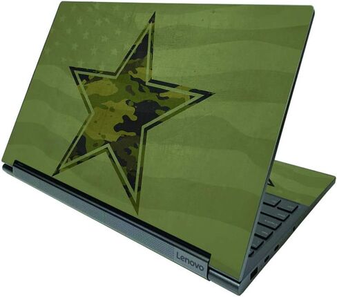 جلد MightySkins متوافق مع Lenovo Yoga C940 15" (2020) - خط أحمر رفيع | غطاء ملتف من الفينيل واقٍ ومتين وفريد ​​من نوعه | سهل التطبيق والإزالة وتغيير الأنماط | صنع في الولايات المتحدة الأمريكية in Saudi Arabia