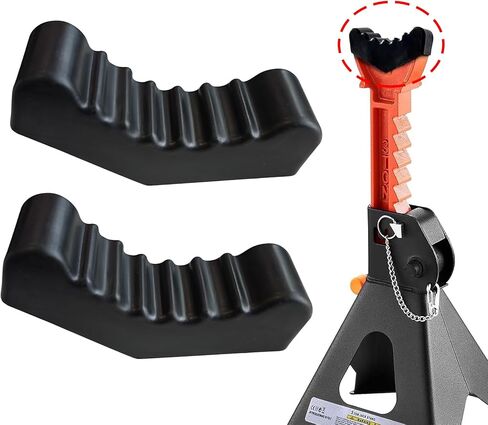 6Ton Car Jack Stand Rubber Pad Slotted Lift Floor Adapter Repair Tool Frame Rail Pinch Weld Lifting Universal Repair Tools Safety Grip Pads in Saudi Arabia