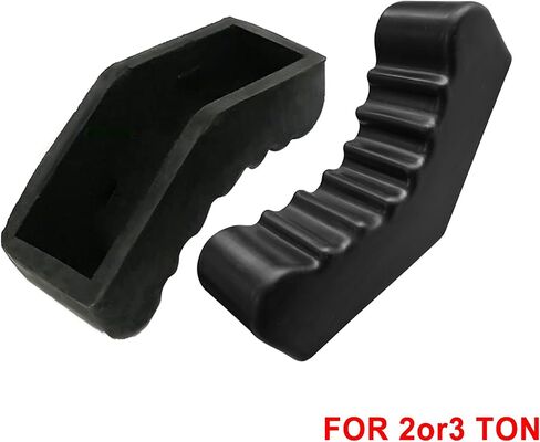 6Ton Car Jack Stand Rubber Pad Slotted Lift Floor Adapter Repair Tool Frame Rail Pinch Weld Lifting Universal Repair Tools Safety Grip Pads in Saudi Arabia