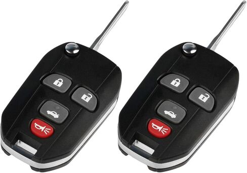 Flip Key Fob fits 2005-2010 Chevy Pontiac Saturn Keyless Entry Remote (15252034) in Saudi Arabia