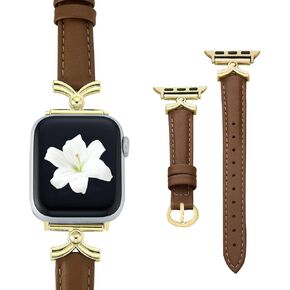سوار جلدي متوافق مع ساعة Apple 38 مم 40 مم 41 مم 42 مم 44 مم 45 مم 49 مم الترا، حزام جلدي بديل مصنوع يدويًا لساعة IWatch