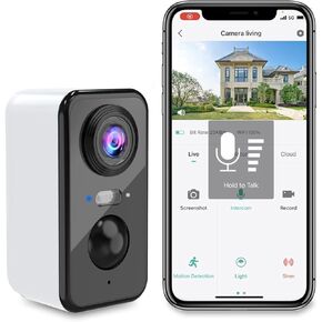 كاميرا مراقبة لاسلكية خارجية ثنائية الاتجاه، تنبيه صوتي، كشف الحركة in Kuwait