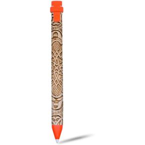 MightySkins Skin for Logitech Crayon Digital Pencil iPad (6th gen) - Triangle Stripes | Protective, Durable, and Unique Vinyl Decal wrap Cover | Easy to Apply | Made in The USA