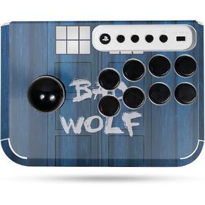 Gaming Skin Compatible with Hori Fighting Stick Mini (PS5, PS4, PC) - Time Lord Box - Premium 3M Vinyl Protective Wrap Decal Cover - Easy to Apply | Crafted in The USA by MightySkins