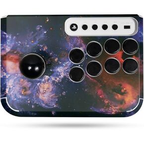 Gaming Skin Compatible with Hori Fighting Stick Mini (PS5, PS4, PC) - Andromeda - Premium 3M Vinyl Protective Wrap Decal Cover - Easy to Apply | Crafted in The USA by MightySkins