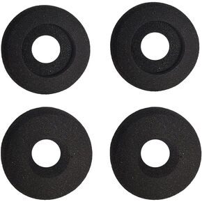 Bingle Replacement Ear Cushions Doughnut Foam for Plantronics Supra Plus Encore Headset and Jabra GN/Biz/PRO Headset Standard Size Ear Pads, 2.3inches/60mm(DN4)