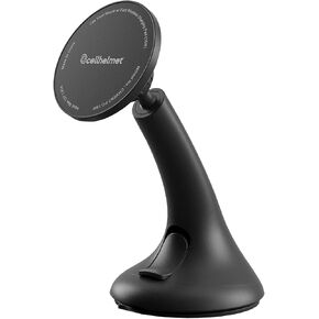 cellhelmet Car Dash Mount w/Fast Wireless Charging Pad & Magnetic Alignment Technology (15W)