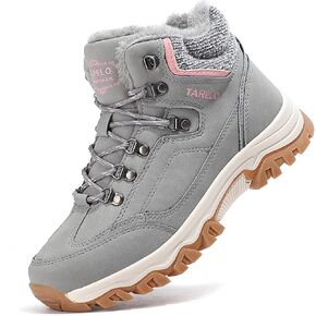 TARELO Womens Snow Boots Waterproof Shoes Winter Warm Soft Lined Non Slip Walking Fashion Hiking Boot