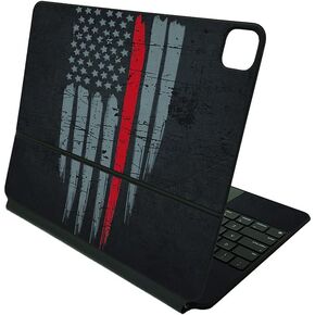 MightySkins Skin Compatible with Apple Magic Keyboard for iPad Pro 12.9" (3rd-6th Generation) - Dont Tread | Protective, Durable, and Unique Vinyl Decal wrap Cover | Easy to Apply | Made in The USA