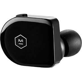 Master & Dynamic MW07 True Wireless Earphones - Bluetooth Enabled Noise Isolating Earbuds - Lightweight Quality Earbuds for Music, Piano Black (MW07PB)