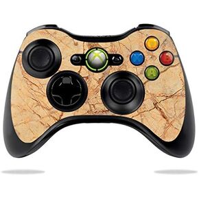 MightySkins Skin Compatible with Microsoft Xbox 360 Controller - Amber Marble | Protective, Durable, and Unique Vinyl Decal wrap Cover | Easy to Apply, Remove, and Change Styles | Made in The USA