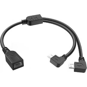 Mini Female USB toType-C Male USB Split Adapter Cable,USB Charging Cable,Compatible for Garmin Nuvi GPS, Dash cam, Rearview Mirror cam, Backup Camera etc(Mini Female USB to Type-C Male USB)