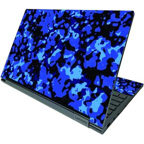 MightySkins Skin Compatible with Lenovo Yoga C940 15" (2020) - Blue Modern Camo | Protective, Durable, and Unique Vinyl Decal wrap Cover | Easy to Apply, Remove, and Change Styles | Made in The USA