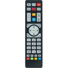 AULCMEET Replacement Remote Controller Compatible with Global Plus TV Box Pro 4k (PLUSTV Pro)