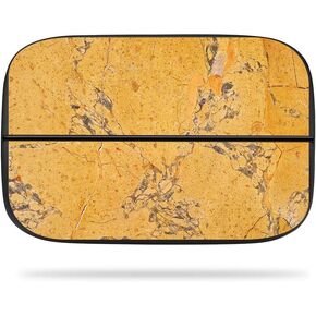 MightySkins Skin Compatible with Elgato Game Capture hd60s - Saffron Marble | Protective, Durable, and Unique Vinyl Decal wrap Cover | Easy to Apply, Remove, and Change Styles | Made in The USA