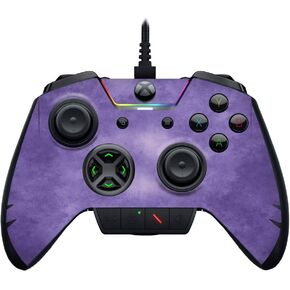 MightySkins Skin Compatible with Razer Wolverine Ultimate - Purple Airbrush | Protective, Durable, and Unique Vinyl Decal wrap Cover | Easy to Apply, Remove, and Change Styles | Made in The USA