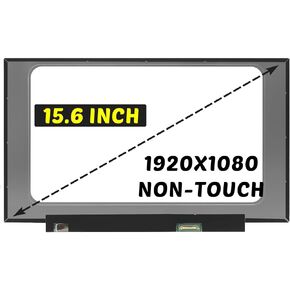 NV156FHM-N3D Replacement for LP156WFC-SPD1 LCD Screen LP156WF9-SPK1 LP156WF9-SPC1 5D10V82342 1920x1080 15.6 inch 30 pins 60Hz Screen Digitizer Display Assembly (for Non-Touch Screen Only)