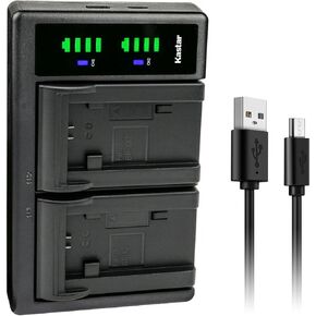 Kastar 4-Pack Battery and LTD2 USB Charger Replacement for Canon VIXIA HF R600 HFR600, VIXIA HF R700 HFR700, VIXIA HF R800 HFR800, LEGRIA HF M36 HFM36, LEGRIA HF M38 HFM38, LEGRIA HF M46 HFM46