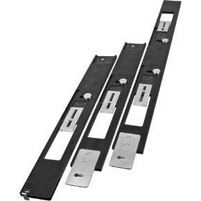 Trend Two-Piece Professional Hinge Jig Kit with Long Reach Router Bit & Guide Bush for Recessing Hinges in Doors & Frames, H/JIG/A