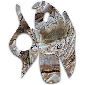 MightySkins Skin for Logitech M570 Wireless Trackball Mouse - Frost Marble | Protective, Durable, and Unique Vinyl Decal wrap cover | Easy To Apply, Remove, and Change Styles | Made in the USA