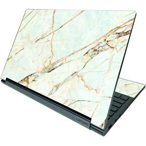 MightySkins Glossy Glitter Skin Compatible with Lenovo Yoga C940 15" (2020) - Antique Marble | Protective, Durable High-Gloss Glitter Finish | Easy to Apply and Change Styles | Made in The USA