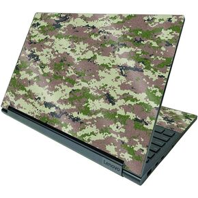 MightySkins Glossy Glitter Skin Compatible with Lenovo Yoga C940 15" (2020) - Pink Tree Camo | Protective, Durable High-Gloss Glitter Finish | Easy to Apply and Change Styles | Made in The USA