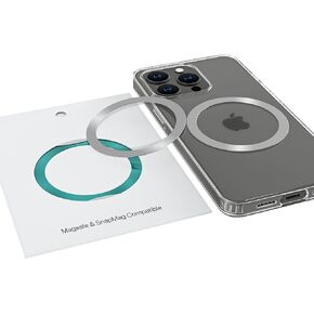 Magsafe Magnetic Ring 2pack with Manual Card for iPhone15 iPhone 14 iPhone 13 iPhone12 iPhone 11 Series and Samsung Galaxy S23/S22/S21 Series