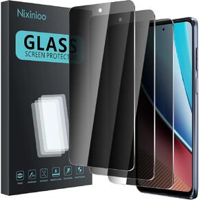 3 Pack Privacy Screen Protector for Motorola Moto G Stylus 5G 2023, Anti Spy Tempered Glass 9H Hardness, Black Protector Anti Spy, Bubble Free, Anti-Scratch