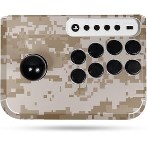 Gaming Skin Compatible with Hori Fighting Stick Mini (PS5, PS4, PC) - Desert Camo - Premium 3M Vinyl Protective Wrap Decal Cover - Easy to Apply | Crafted in The USA by MightySkins
