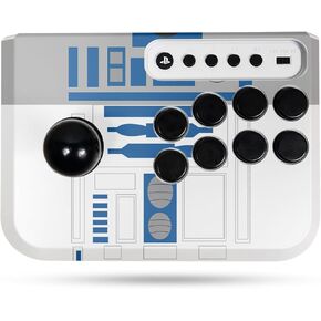 Gaming Skin Compatible with Hori Fighting Stick Mini (PS5, PS4, PC) - Cyber Bot - Premium 3M Vinyl Protective Wrap Decal Cover - Easy to Apply | Crafted in The USA by MightySkins