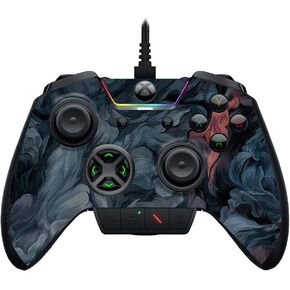 MightySkins Skin Compatible with Razer Wolverine Ultimate - Storm Cloud | Protective, Durable, and Unique Vinyl Decal wrap Cover | Easy to Apply, Remove, and Change Styles | Made in The USA