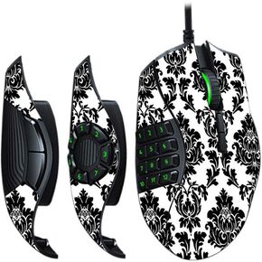 MightySkins Skin Compatible with Razer Naga Trinity - Vintage Damask | Protective, Durable, and Unique Vinyl Decal wrap Cover | Easy to Apply, Remove, and Change Styles | Made in The USA