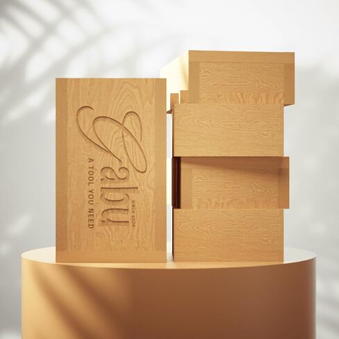 Wooden and Glass USB 3.0 Flash Drive - Superfast Storage in 32GB, 64GB, 128GB with Elegant Wooden Box - Perfect for Work and Gifts (5x128GB) in Saudi Arabia
