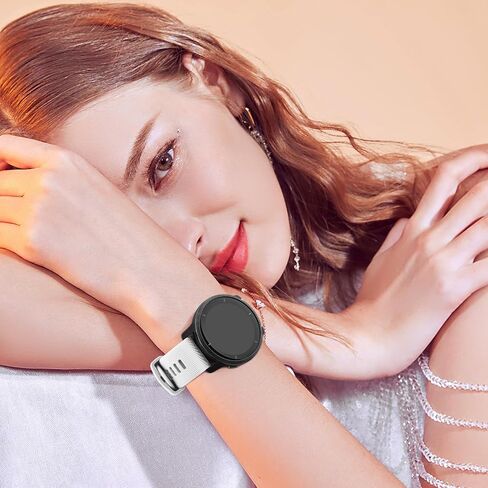 أساور Meliya متوافقة مع سوار ساعة Garmin Venu 3 / Venu 2، حزام ساعة Garmin Vivoactive 4 للنساء والرجال، حزام بديل رياضي من السيليكون الناعم 22 مم لساعة Garmin Forerunner 255 / 265 Music، Venu 3، Venu 2، Vivoactive 4 الذكية in Saudi Arabia
