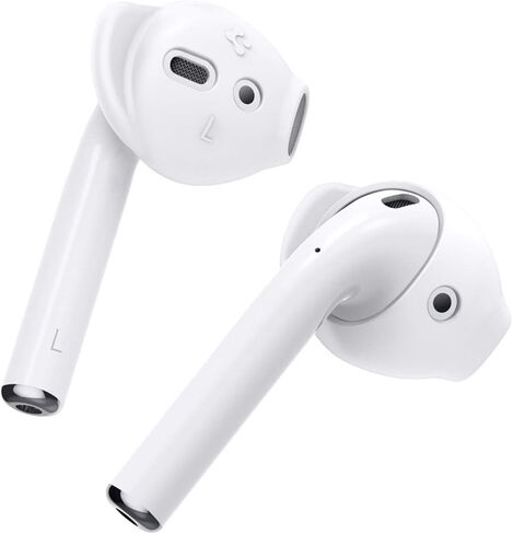 Spigen RA201 مصممة لخطافات الأذن Airpods، متوافقة مع Airpods 1 و2 - أبيض in Saudi Arabia