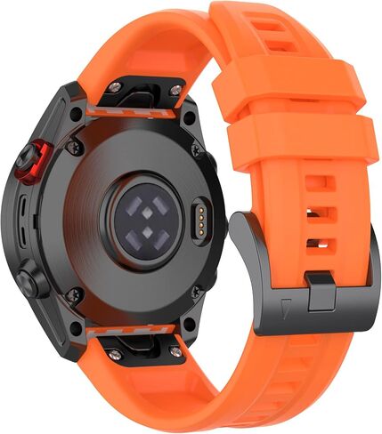 Fit for Garmin Descent MK3 43mm Watch Bands Women Men, Descent MK3i 43mm Silicone Replacement Bands Straps Wristbands Bracelet Fit for Garmin Fenix 7s/Fenix 6s/Fenix 5s in Saudi Arabia