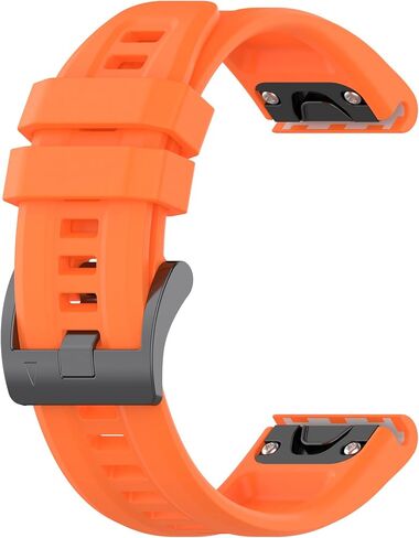 Fit for Garmin Descent MK3 43mm Watch Bands Women Men, Descent MK3i 43mm Silicone Replacement Bands Straps Wristbands Bracelet Fit for Garmin Fenix 7s/Fenix 6s/Fenix 5s in Saudi Arabia