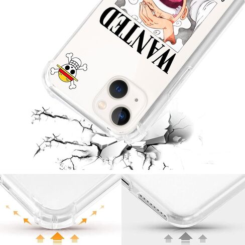 حافظة هاتف رائعة بتصميم الرسوم المتحركة مصممة لهاتف iPhone 11 مقاس 6.1 بوصة، حافظات شفافة ناعمة مضادة للصدمات مع سلسلة مفاتيح أنيمي لطيفة للأولاد والبنات والمراهقين (أنمي 2، لحافظة iphone 11) in Saudi Arabia