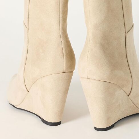The Drop Women's Gina Wedge Midshaft Boot Classic in Saudi Arabia