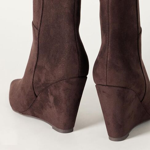 The Drop Women's Gina Wedge Midshaft Boot Classic in Saudi Arabia